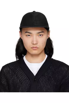 Wtaps edition хлопковая бейсболка с атласной подкладкой Sacai, черный