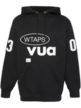 WTAPS худи Cut & Sewn 29, черный