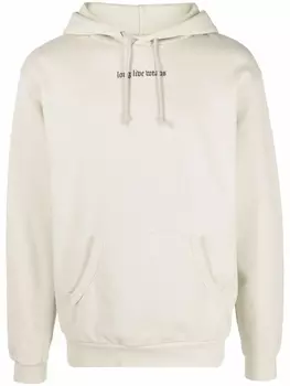 WTAPS худи с надписью, нейтральный цвет