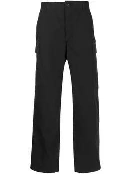 WTAPS прямые брюки карго, черный