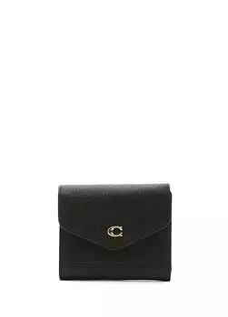 Wyn женский кожаный кошелек Coach, черный