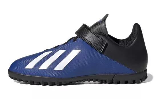 X 19.4 Детские футбольные бутсы Детские низкие синие/черные Adidas
