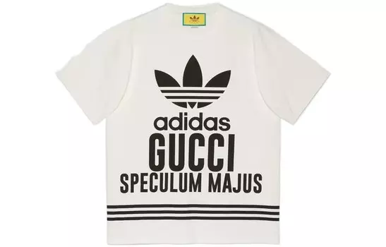X ADIDAS Футболка мужская белая Gucci, белый