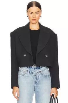 X эмили джемма короткое пальто Grlfrnd, серый