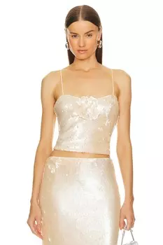 X бриджит лилия топ Lovers And Friends, бежевый