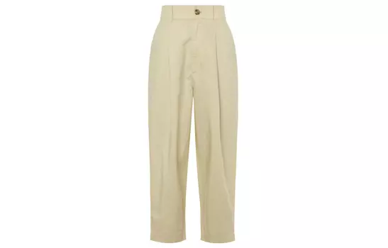 X CDC Co-brand повседневные брюки женские бежевые Uniqlo