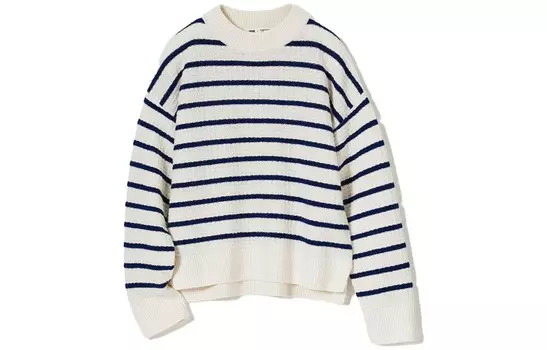 X CDC Co-brand свитер женский молочно-белый Uniqlo
