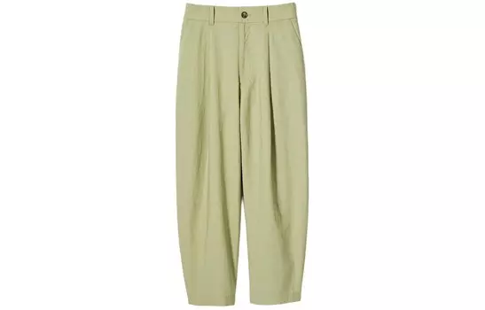 X CDC Cobrand повседневные брюки женские Verdant Green Uniqlo