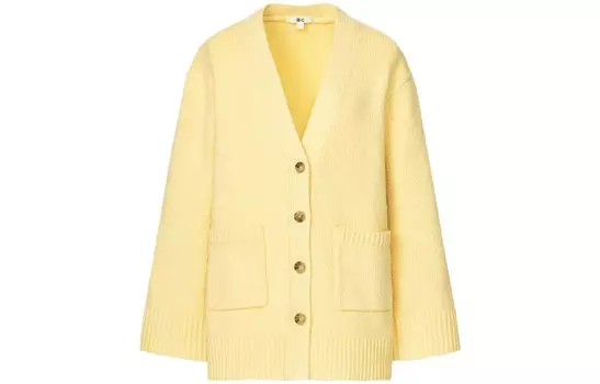 X Clare Waight Keller Co-branded Collection Трикотаж для женщин, светло-желтый Uniqlo