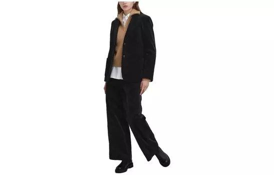 X Clare Waight Keller Co-branded Collection Куртка женская черная Uniqlo