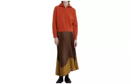 X Clare Waight Keller Co-branded Collection свитер женский оранжевый Uniqlo