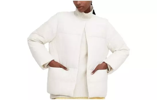 Легкий пуховик UNIQLO, 01 белый