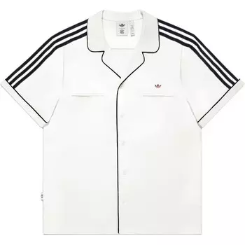 X CLOT Co-brand Shirt Unisex White Adidas Originals, белый