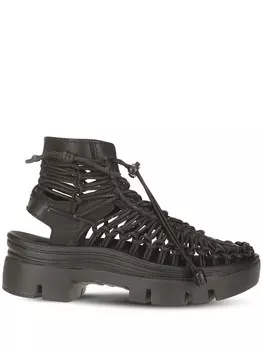 X Comme Des Garons Uneek Mid Босоножки Noir Kei Ninomiya, черный