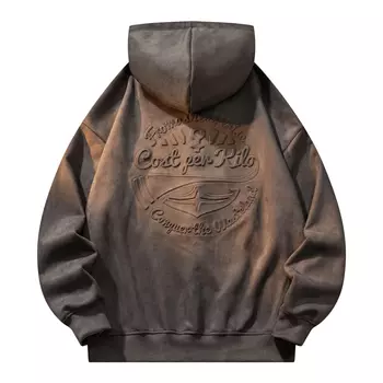 X Cost Per Kilo Толстовка унисекс KW, Coffee