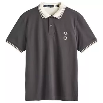 X craig green двухслойное поло Fred Perry, серый