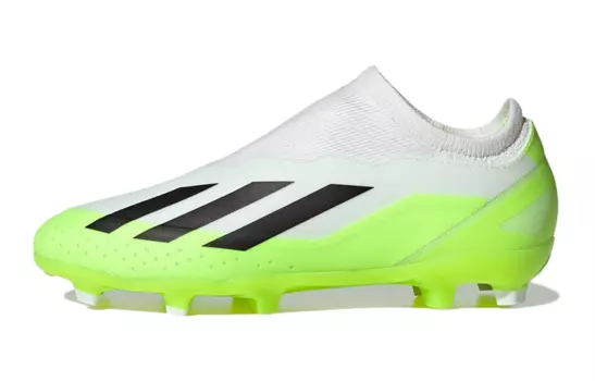 X Crazyfast.3 без шнурков FG J 'Crazyrush Pack' Adidas, цвет Sail/Sesame/Obsidian