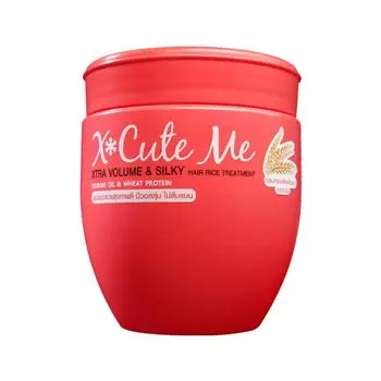 X Cute Me Средство для ухода за волосами Xtra VolumeSilky, 450 мл, Orange