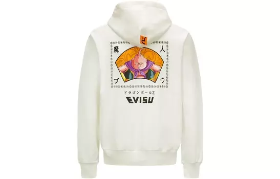 X Dragon Ball Z Толстовка унисекс белая Evisu, белый