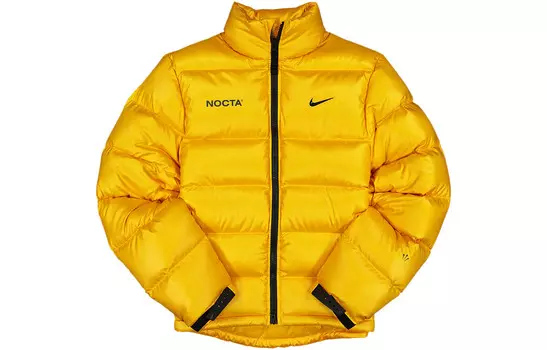 X Drake NOCTA Collection стеганая куртка мужская желтая Nike, желтый