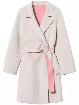 X Двустороннее пальто Myfo TWINSET, нейтральный цвет
