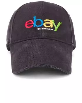 X eBay Кепка Ebay Balenciaga, цвет Black & Multicolor
