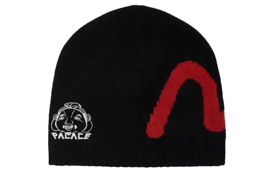 X Evisu Seagull Godhead шапка-бини PALACE, черный