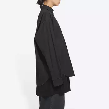 X FORTNITE©2021 Рубашка большого размера Balenciaga, черный