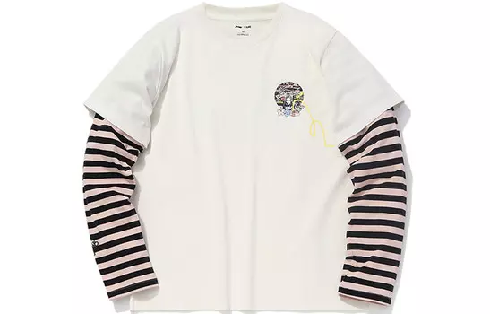 X-girl X Футболка женская Mist White Lining