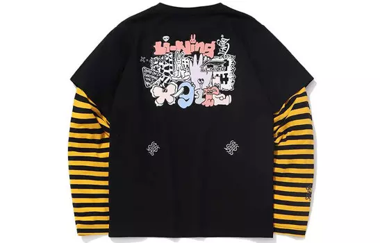 X-girl X Sports Fashion Collection Футболка женская черная Lining