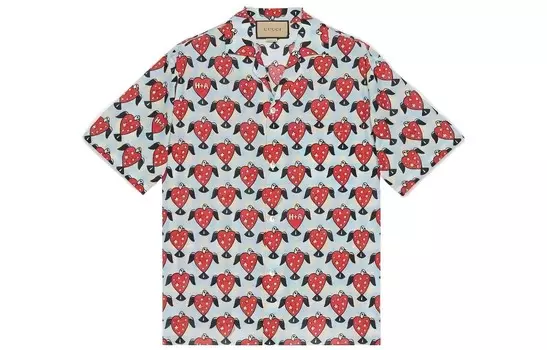 X Harry Styles Совместная рубашка унисекс многоцветная Gucci, цвет Multicolor