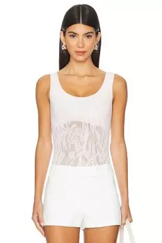 X intimally fp вырез с глубоким вырезом текстурированный боди в лилово-меловом цвете Free People, лиловый