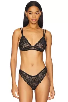 X intimately fp кружевной бралет «Lace Lover» Free People, black