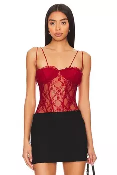 X интимно fp если ты осмелишься боди в клюквенном цвете Free People, цвет cranberry