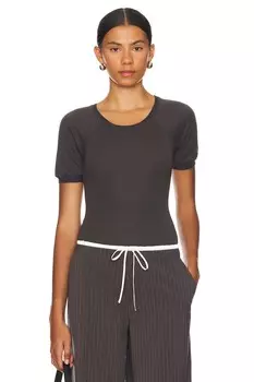 X интимно fp ленивый ромашка боди в угольный Free People, черный