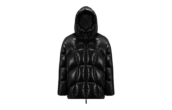 X Кобрендовый Пуховик Adidas Originals Унисекс Черный Moncler
