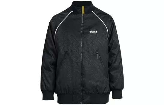 X Кобрендовый Пуховик Adidas Originals Унисекс Черный Moncler