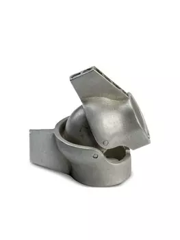 X Кольцо Fangophilia Joint Mohawk Parts of Four, серебряный