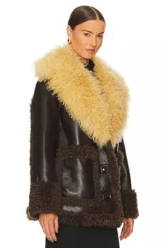 X куртка бриджит рохена L'Academie, коричневый