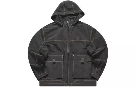 X Куртка мужская, цвет черный как смоль Fila Fusion