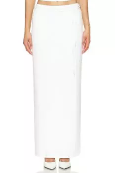 X maggie macdonald carolyn макси юбка Lovers And Friends, белый