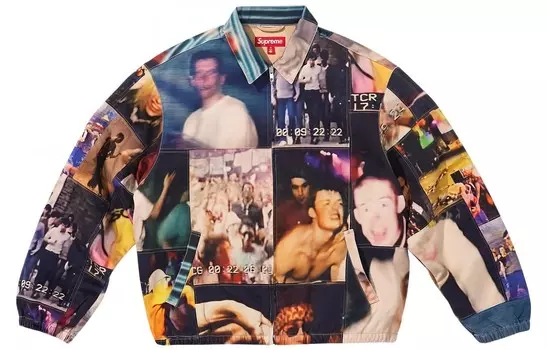 X Mark Leckey FW23 Совместная серия куртка унисекс многоцветная Supreme, цвет Multicolor