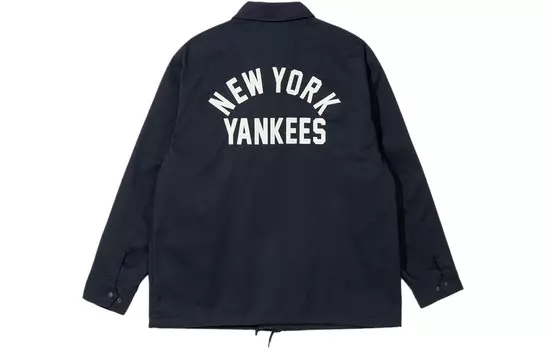 X MLB NEW YORK YANKEES Тренерская синяя куртка New Era, синий