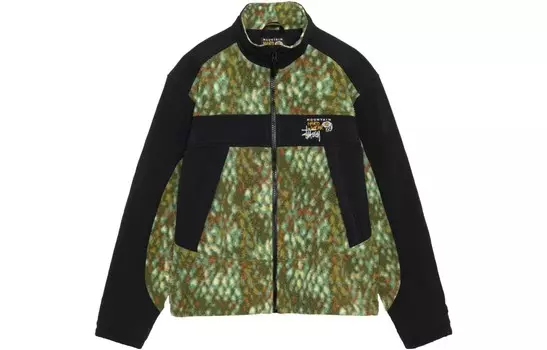 X MOUNTAIN HARDWEAR Совместная куртка унисекс Stussy, зеленый