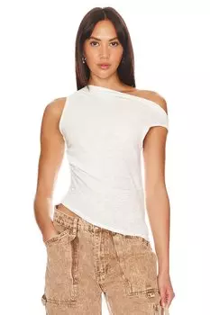 X мы свободное падение для меня футболка Free People, белый