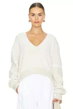 X мы свободны в вас пуловер Free People, цвет oatmilk