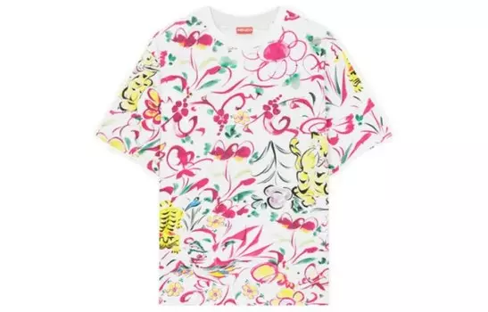 X Nigo FW22 Drop2 Футболка мужская многоцветная Kenzo, цвет Multicolor