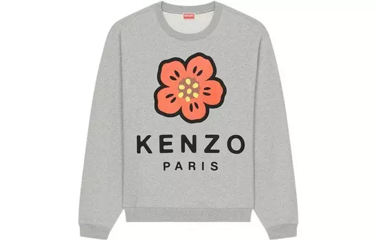 X Nigo FW22 Толстовка мужская Kenzo, серый