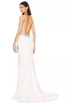 X noel и платье джин софии Katie May, белый