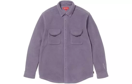 X POLARTEC Совместная рубашка унисекс Supreme, цвет Lilac/Lilac